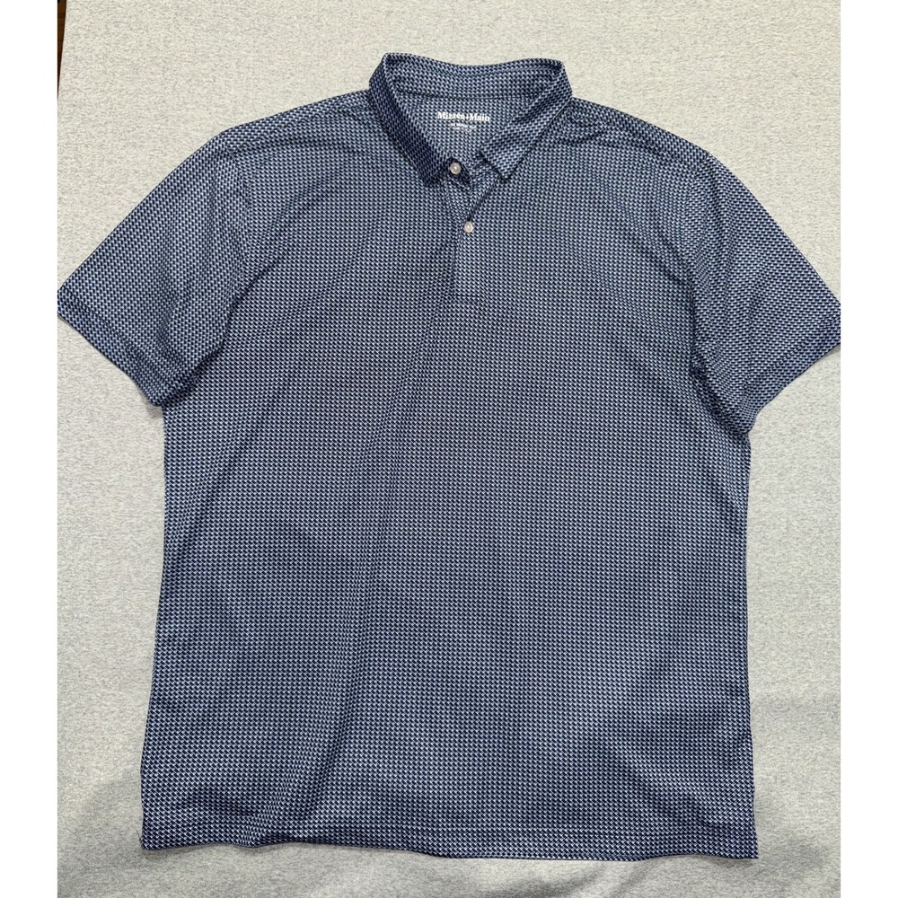 Mizzen+Main Men's Versa Polo Shirt Short Sleeve Collared Size 2XL